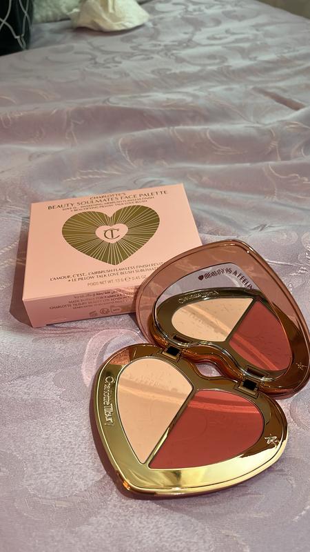 Charlotte Tilbury Pillow Talk Beauty Soulmates Blush Palette – Flawless Peach