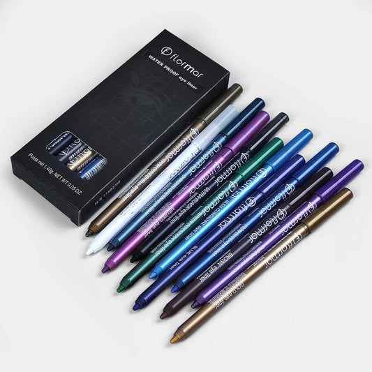 FLORMAR waterproof eyeliner 12 pcs