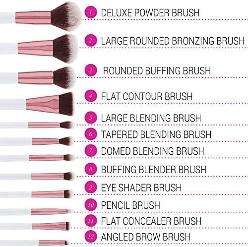 BH Cosmetics Makeup Brushes Set - 12Psc