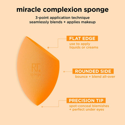 Real Techniques Miracle Complexion Sponge, 4 Count
