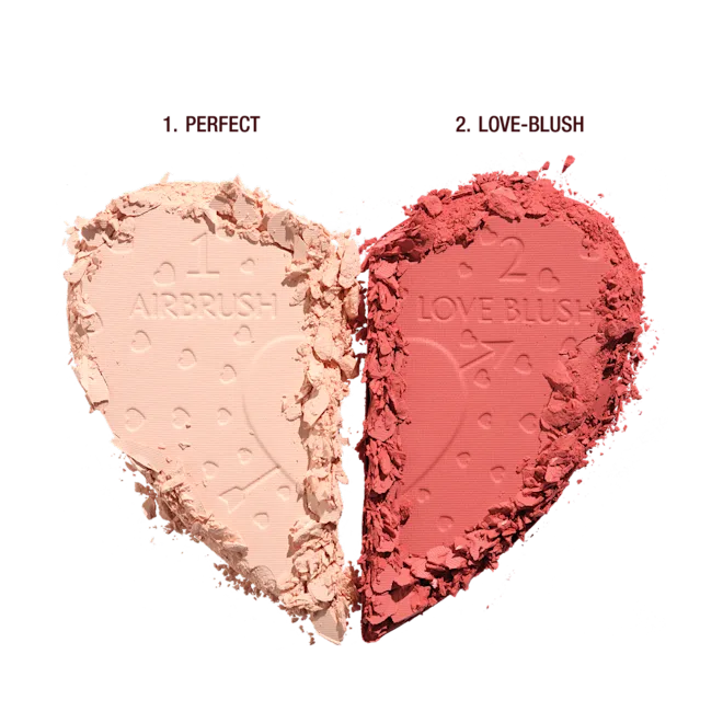 Charlotte Tilbury Pillow Talk Beauty Soulmates Blush Palette – Flawless Peach