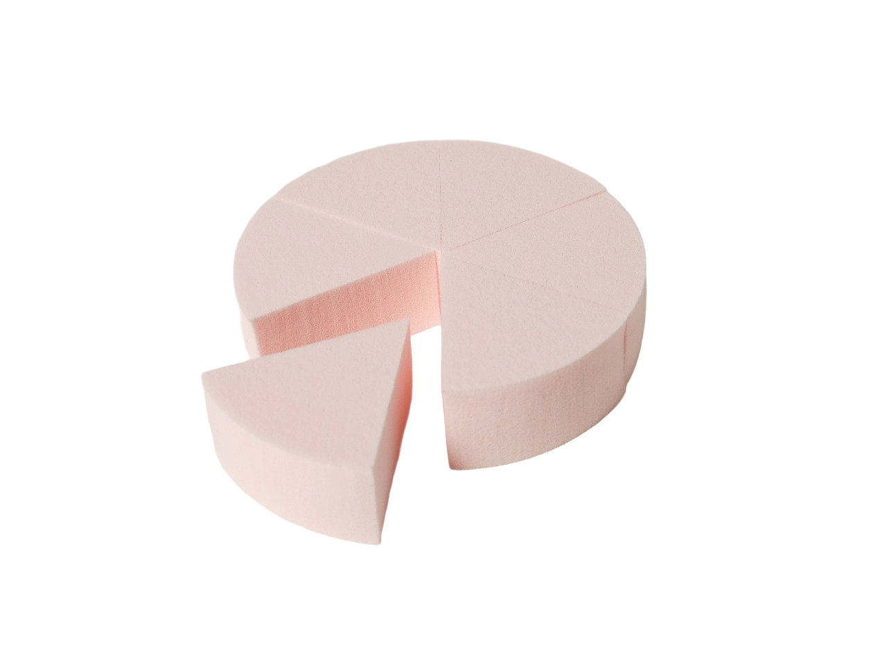 PINK DOSE Triangles Sponge – 6 Pcs