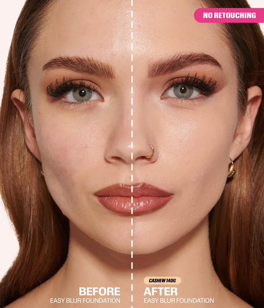 HUDA BEAUTY Easy Blur Natural Airbrush Foundation with Niacin-amide