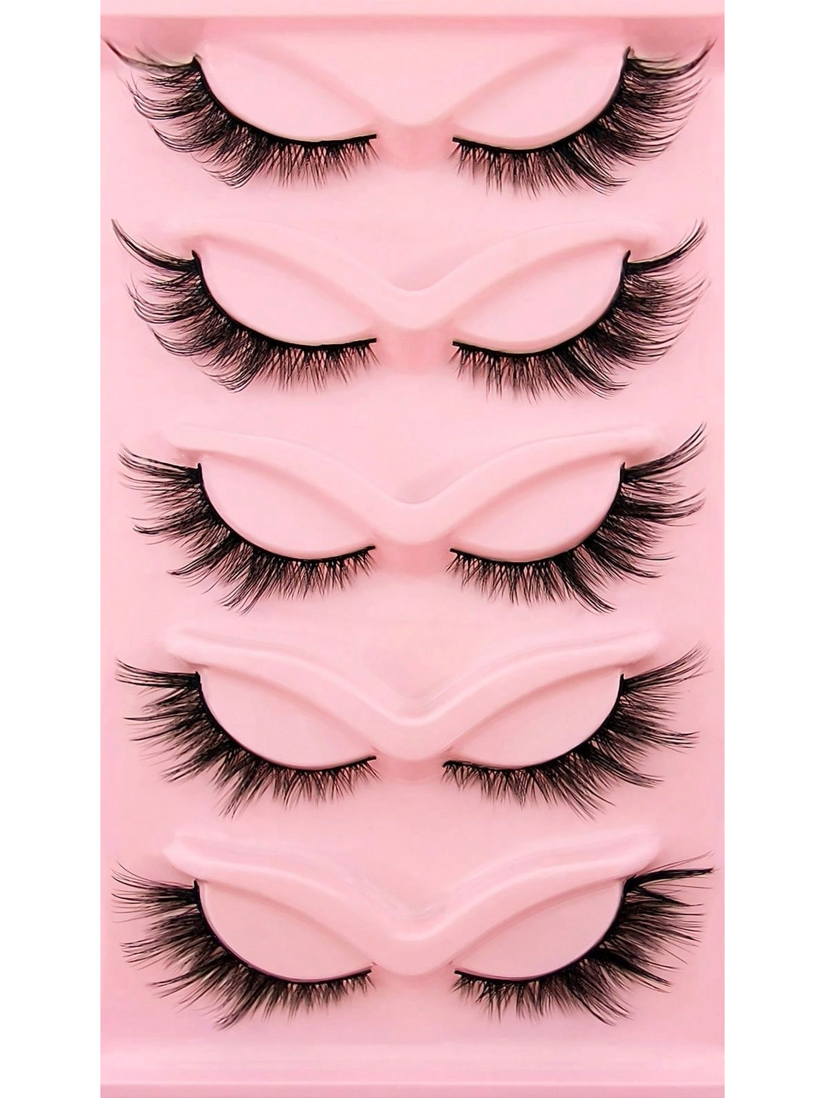 Eyelashes Thick & Fluffy – 5 Pairs