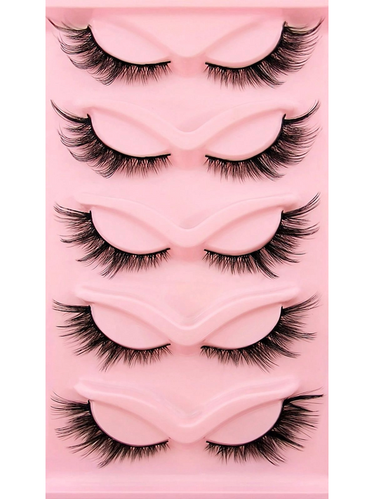 Eyelashes Thick & Fluffy – 5 Pairs