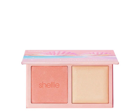 Benefit Twinkle Beach Mini blush & highlighter palette