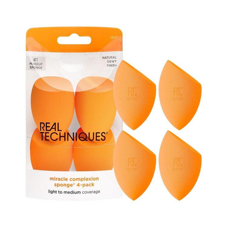 Real Techniques Miracle Complexion Sponge, 4 Count