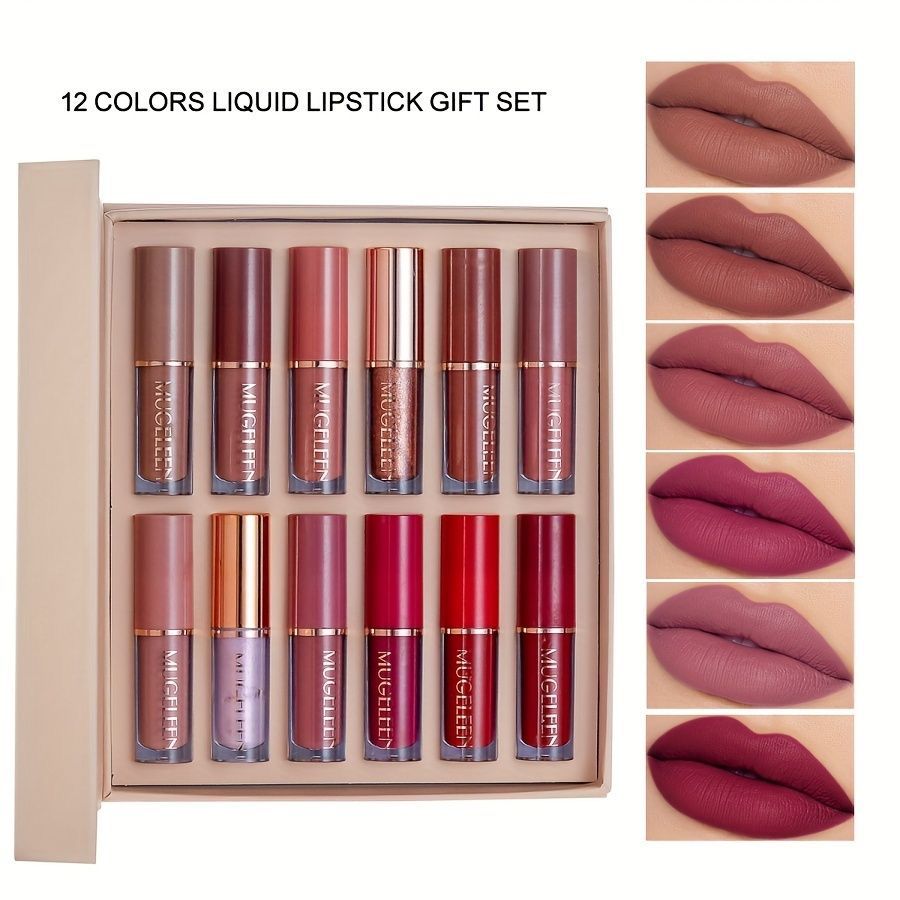 Liquid Lipstick Gift Set 12 Colors
