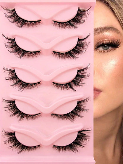 Eyelashes Thick & Fluffy – 5 Pairs