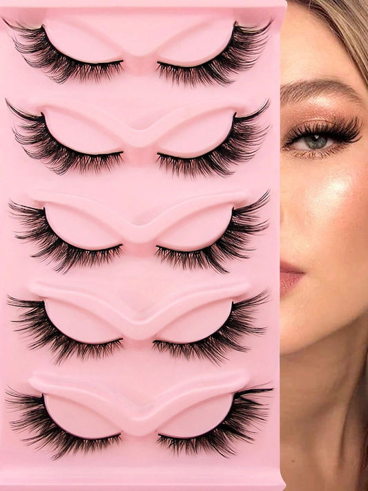 Eyelashes Thick & Fluffy – 5 Pairs