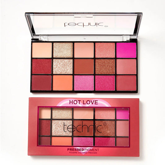 ظلال العيون التقنية 15 لونًا