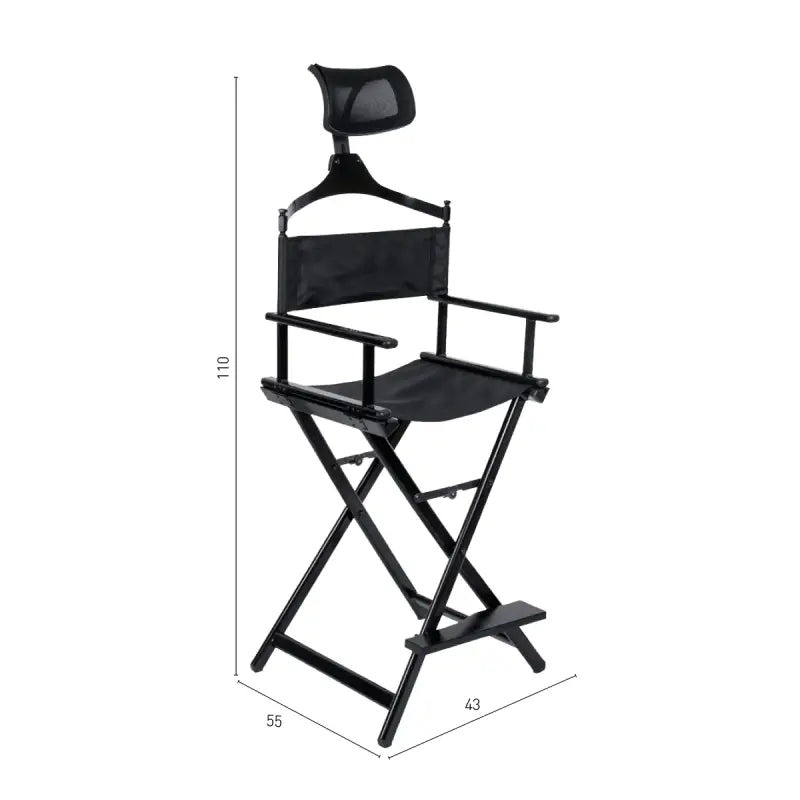 Makeup Artist Chair (550 x 430 x 1100 mm)