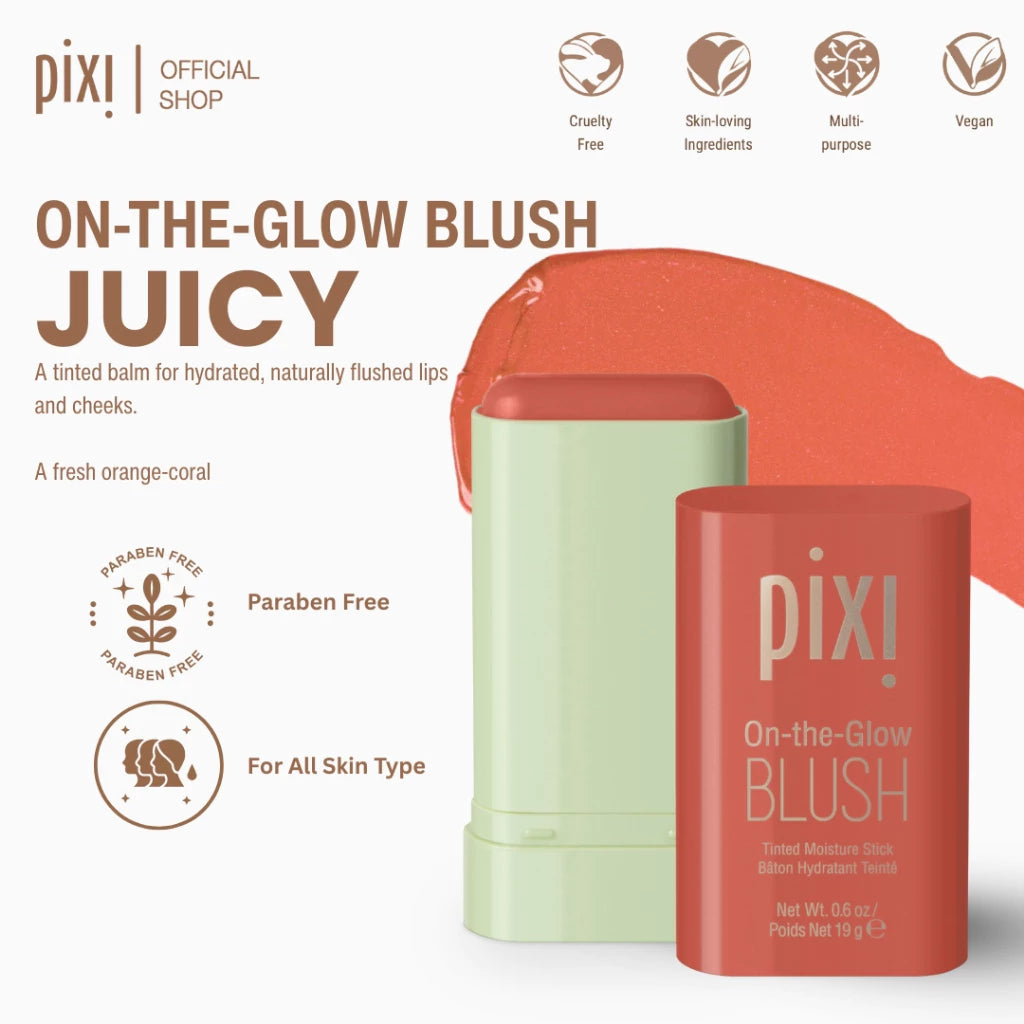 أحمر الخدود الكريمي المتوهج من Pixi 💕