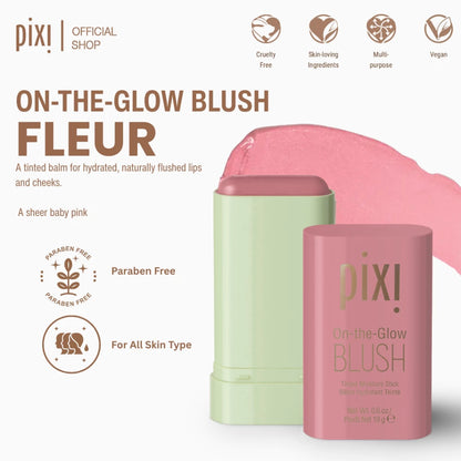 أحمر الخدود الكريمي المتوهج من Pixi 💕