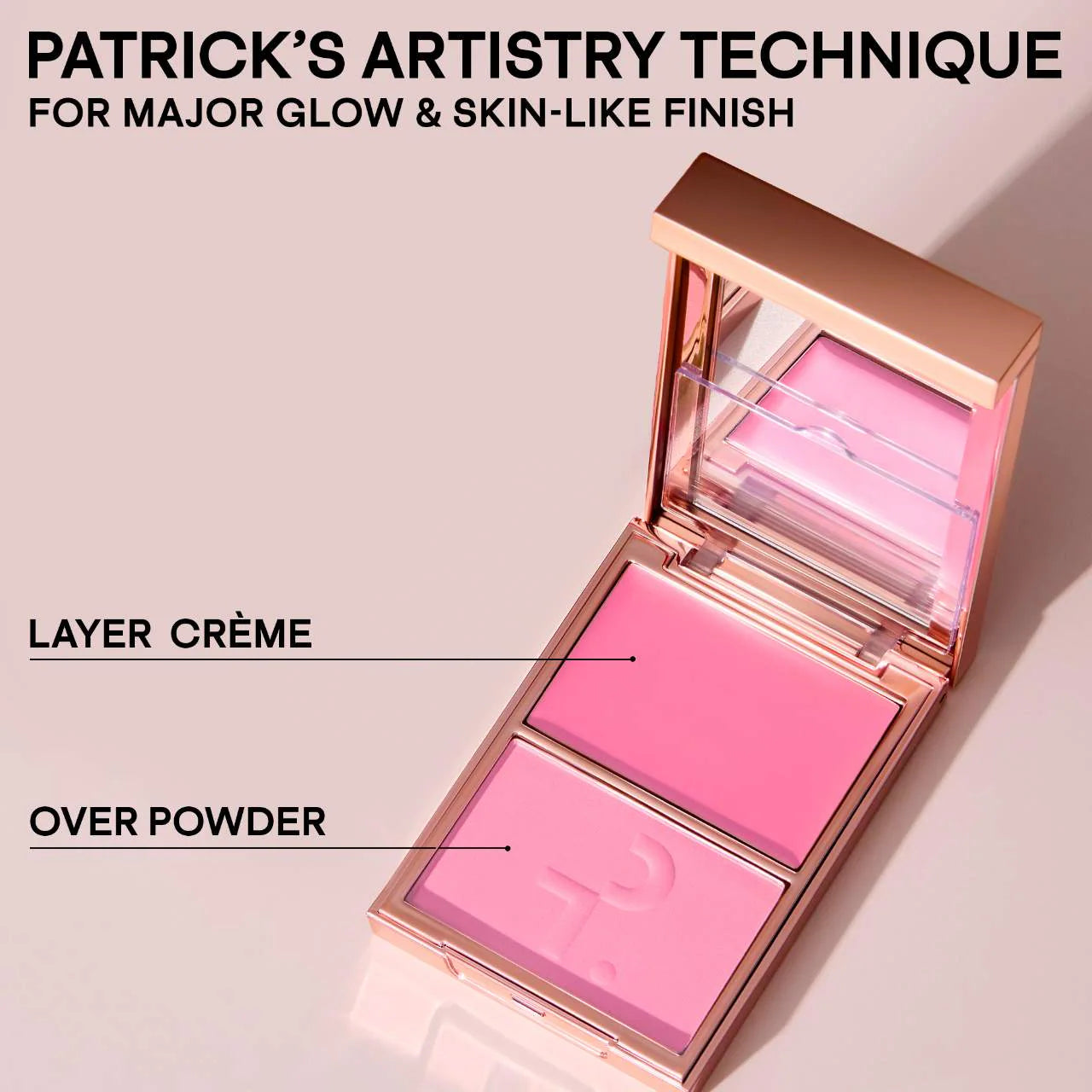 PATRICK TA Major Headlines Double-Take Crème & Powder Blush
