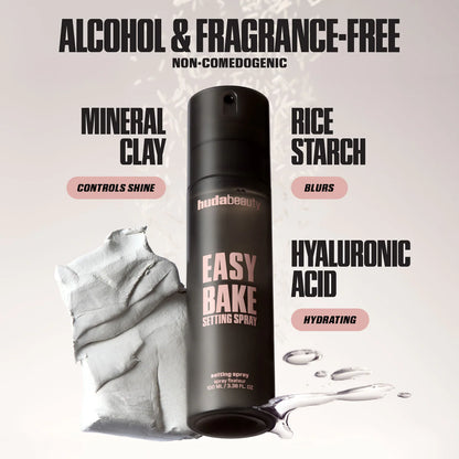 HUDA BEAUTY Easy Bake Blurring Setting Spray 16-Hour Wear