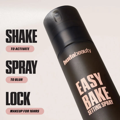 HUDA BEAUTY Easy Bake Blurring Setting Spray 16-Hour Wear