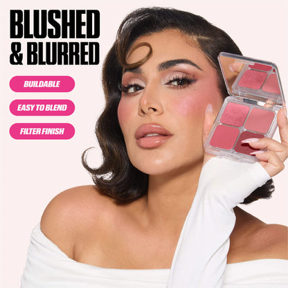 HUDA BEAUTY  Blush Filter & Blurring Palette - Rose Berry