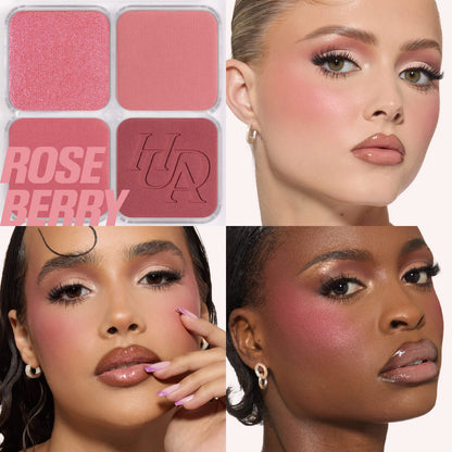 HUDA BEAUTY  Blush Filter & Blurring Palette - Rose Berry